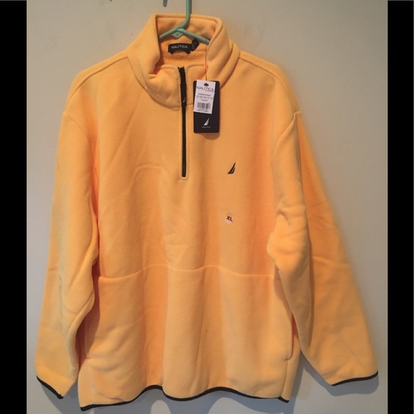 quarter zip nautex fleece pullover